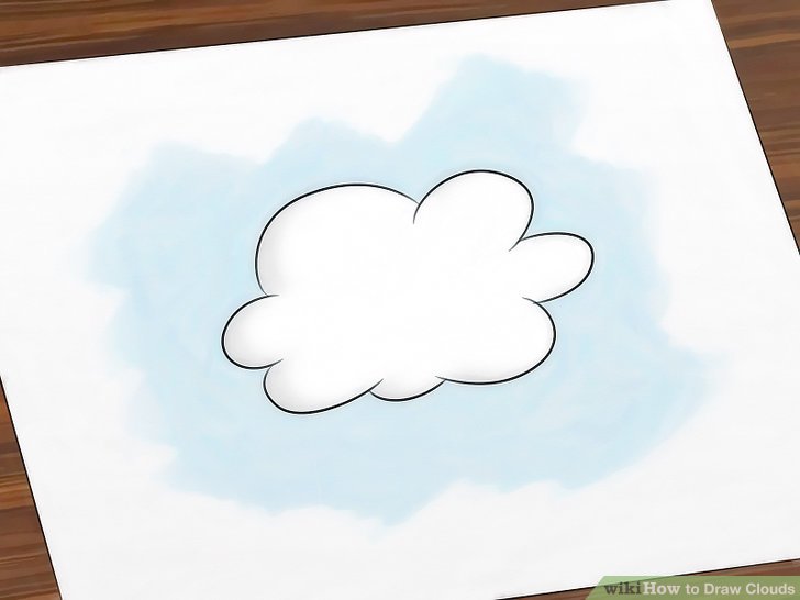 728x546 How To Draw Clouds 11 Steps (With Pictures)