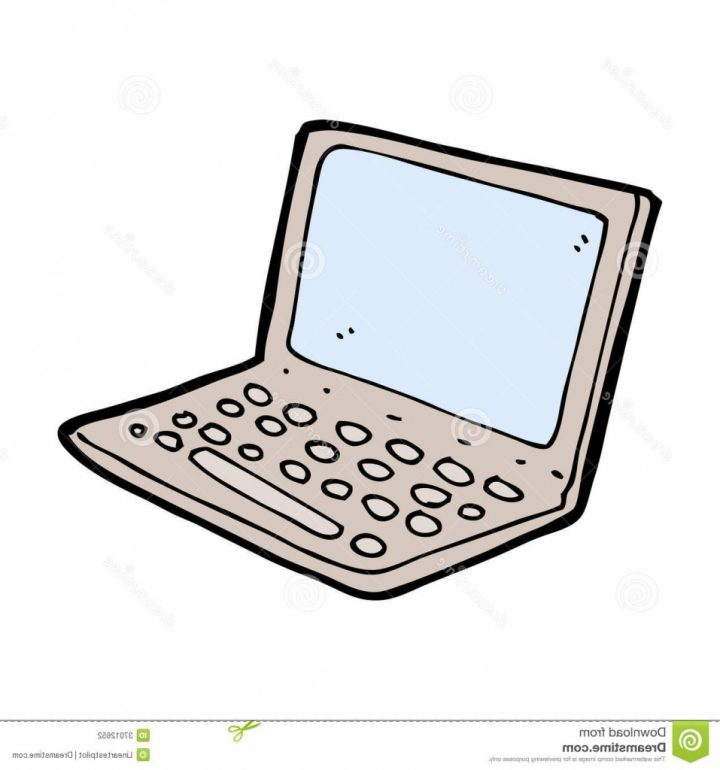720x770 Drawing Paint ~ Cartoon Drawing Of A Computer Computer Cartoon