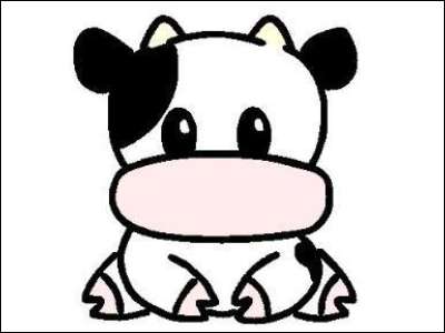 400x300 How To Draw A Cartoon Cow In A Few Easy Steps Easy Drawing Guides