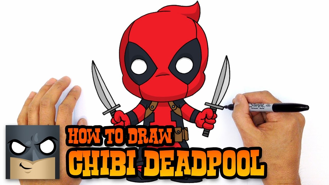 1280x720 How To Draw Deadpool Marvel Comics
