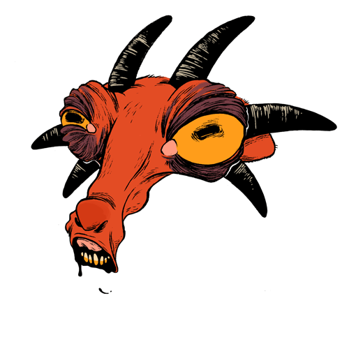 500x500 Goat Devil By Melissa Jarvis, Via Behance Character