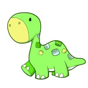 300x300 Baby dino drawing Baby Dinosaur Cartoon Pictures Mural Ideas