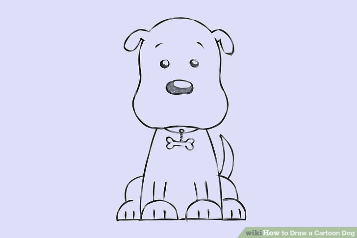 728x485 Pictures How To Draw Cartoon Dogs,
