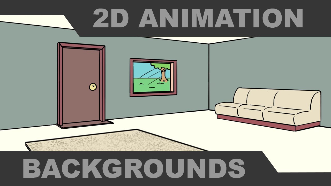 1280x720 Drawing Backgrounds For Animation In Two Point Perspective