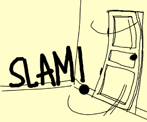 300x250 Slamming Door