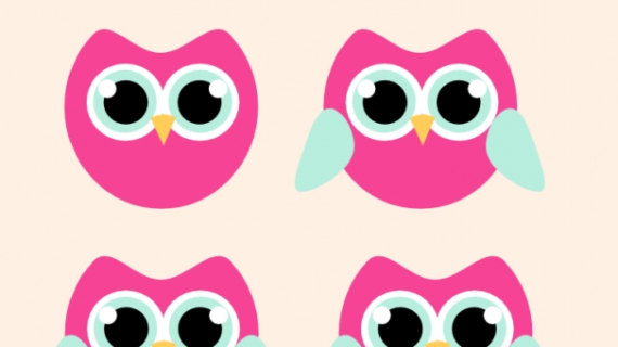570x320 Owl Drawings Easy Drawings On Easy Cartoon Drawings How
