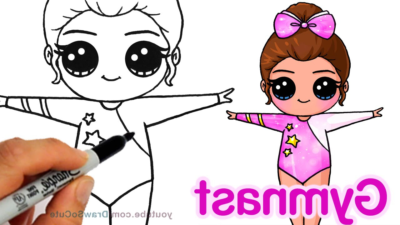 1280x720 Easy Cute Drawings For Girls Cute Girl Drawing Cartoon Easy How