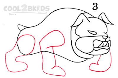 400x267 How To Draw A Cartoon Dog (Step By Step Pictures) Cool2bkids