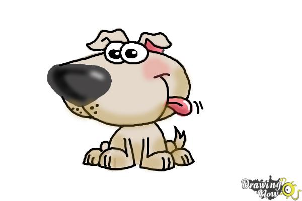 600x400 How To Draw A Cartoon Dog