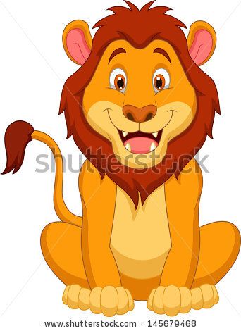 342x470 Cute Lion Cartoon Animals Lions, Cartoon And Clip Art