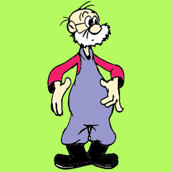 350x350 Cartooning Lesson For Drawing An Old Farmer Man
