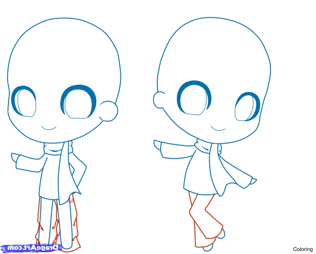 1024x822 How To Draw People For Kids Pencil Art Drawing Coloring 0f