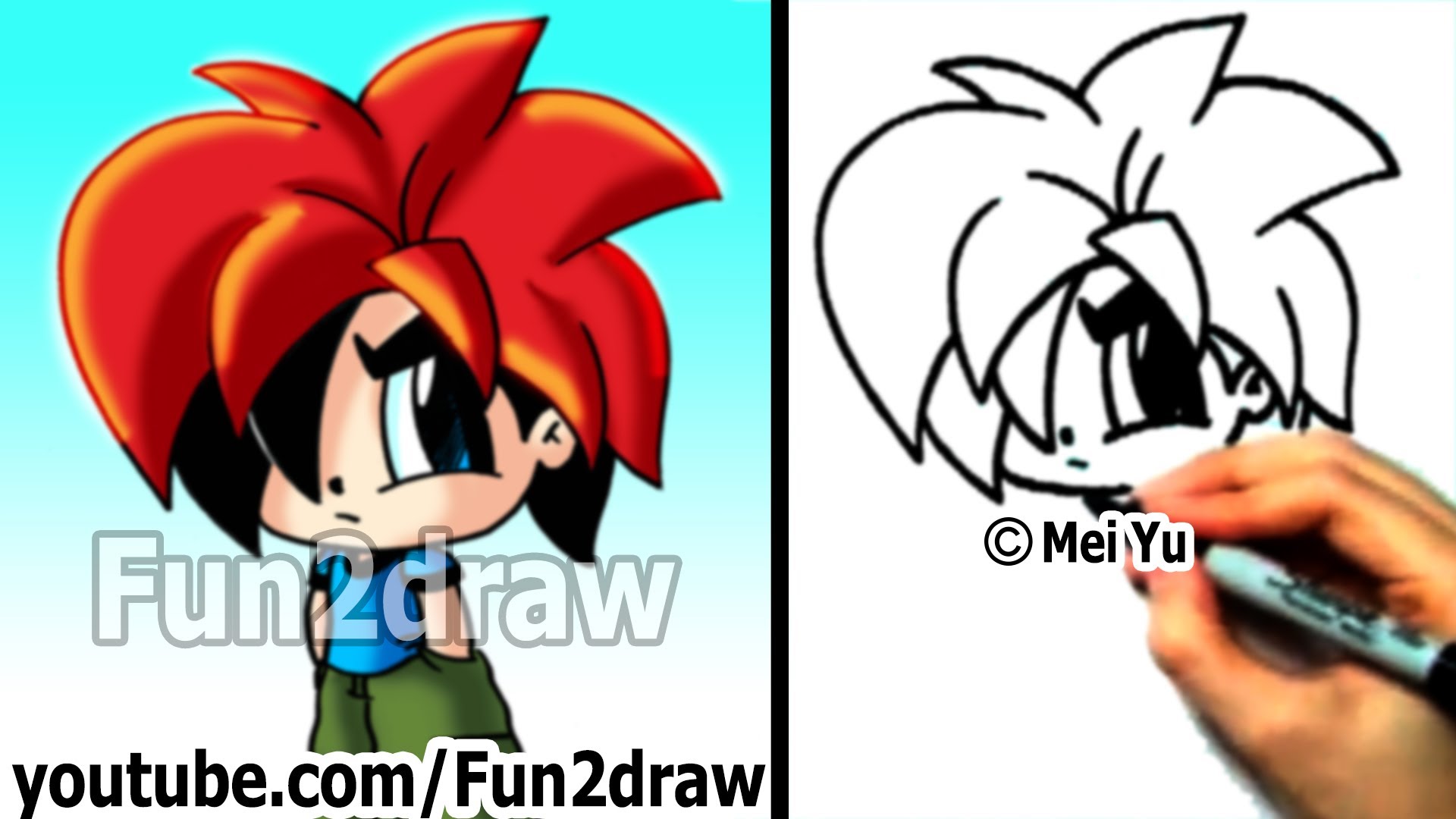 1920x1080 How To Draw Cartoon People