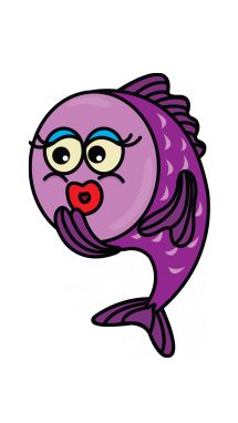 215x382 13 Best Cartoon Fish Images On Cartoon Fish, Draw