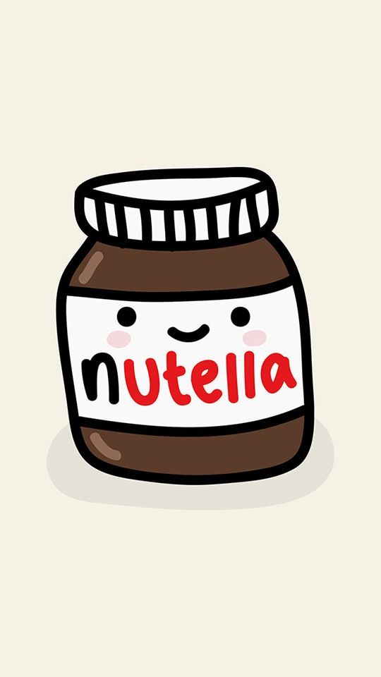 540x960 Cute Cartoon Nutella Food Nutella, Cartoon And Kawaii