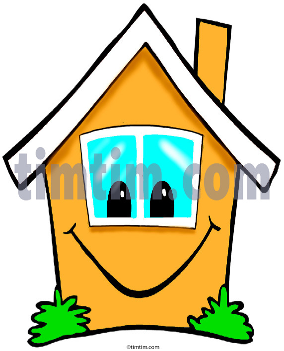 572x707 Free Drawing Of A Happy House 2 From The Category Building Home