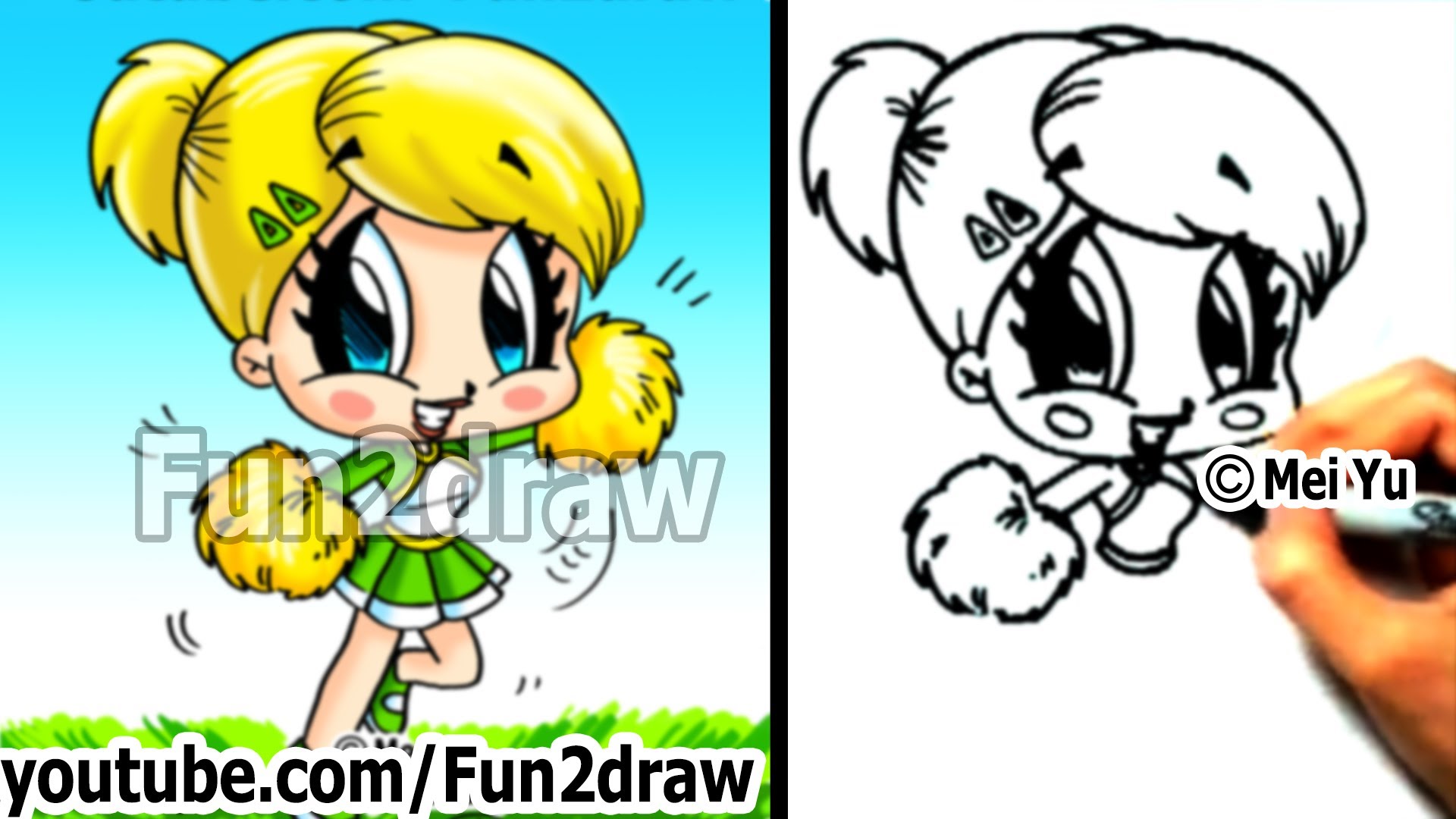 1920x1080 How To Draw Cartoon People