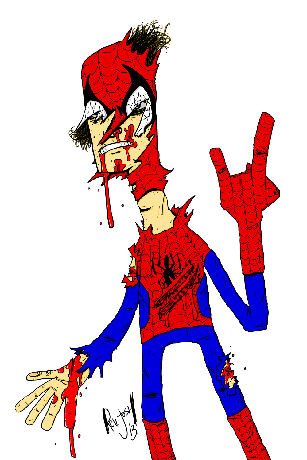 1000x1499 Flash Cartoon Drawing Drawn Spider Man Marvel Flash