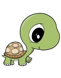 232x300 Cute Cartoon Turtles