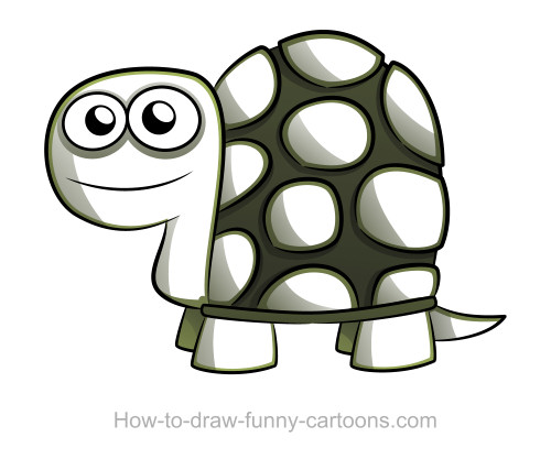 500x417 Turtle Drawings (Sketching + Vector)