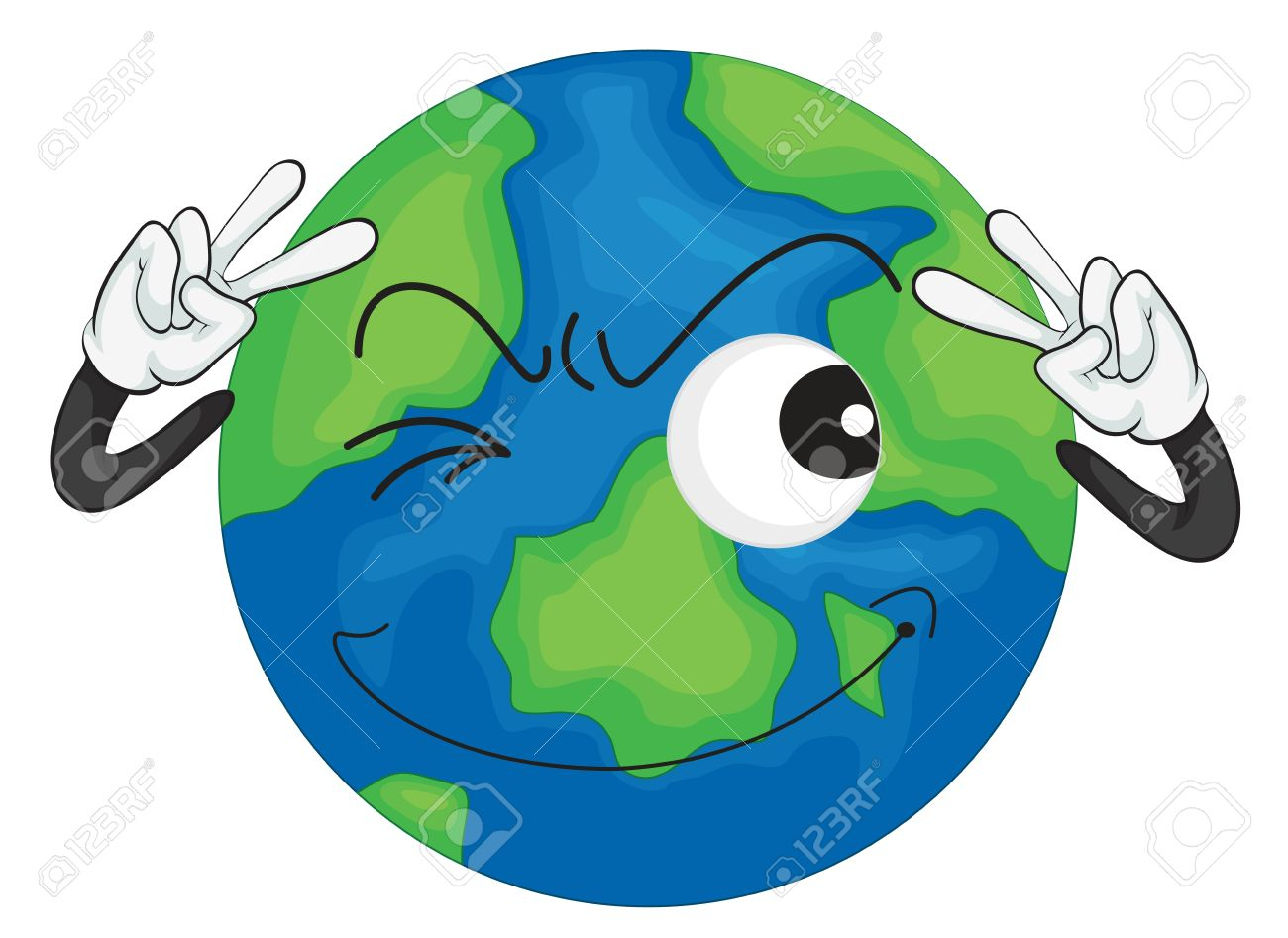 1300x947 Earth Cartoon Drawing Earth Cartoon Drawing Cartoon Planet Earth