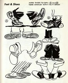 236x289 How To Draw Cartoon Feet Amp Shoes When Drawing Comics Cartooning
