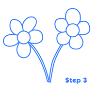 200x182 Cartoon Flowers Drawing Lesson
