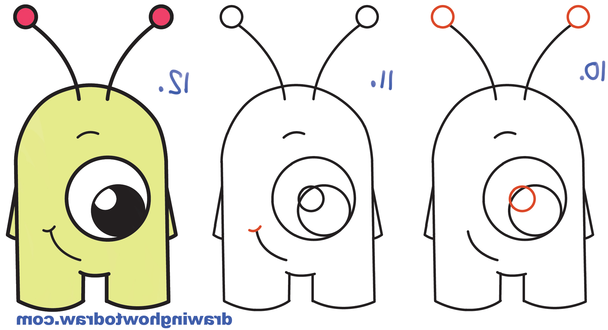 2073x1125 How To Draw Cartoon Marshmallow Cute And Easy