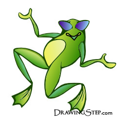 250x250 How To Draw Cartoon Frogs