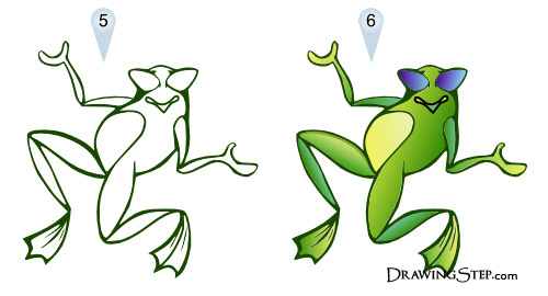 500x270 To Draw Cartoon Frogs