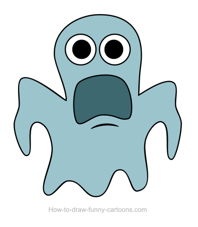 394x451 Ghost Drawing (Sketching + Vector)