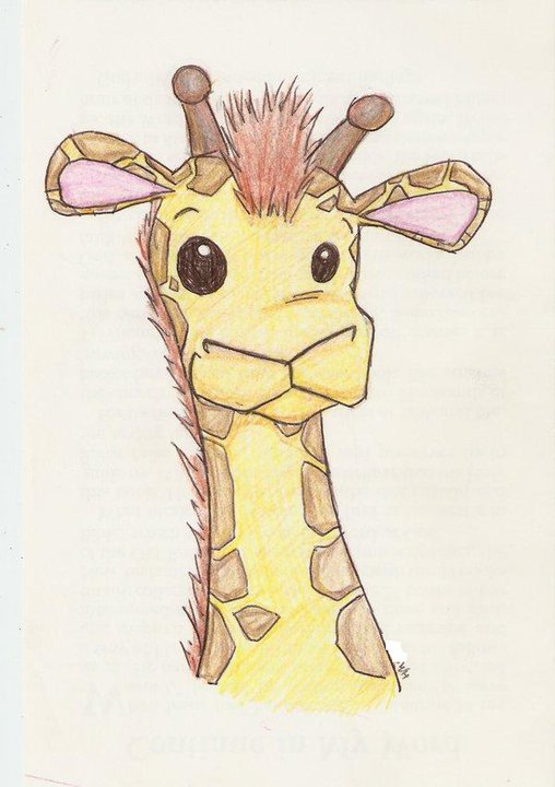 508x720 Cartoon Giraffe All Things Giraffe Cartoon Giraffe