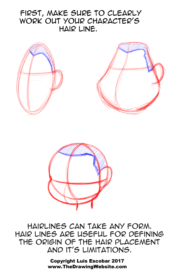 660x1030 Cartoon Hair Lines The Drawing Website