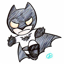260x260 Cute Batman Pic. He Should Help Stop The Crime Of Not Turning