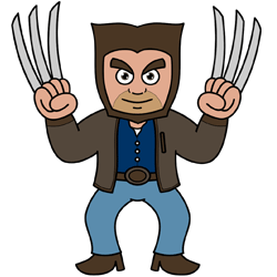 250x250 How To Draw Wolverine From X Men
