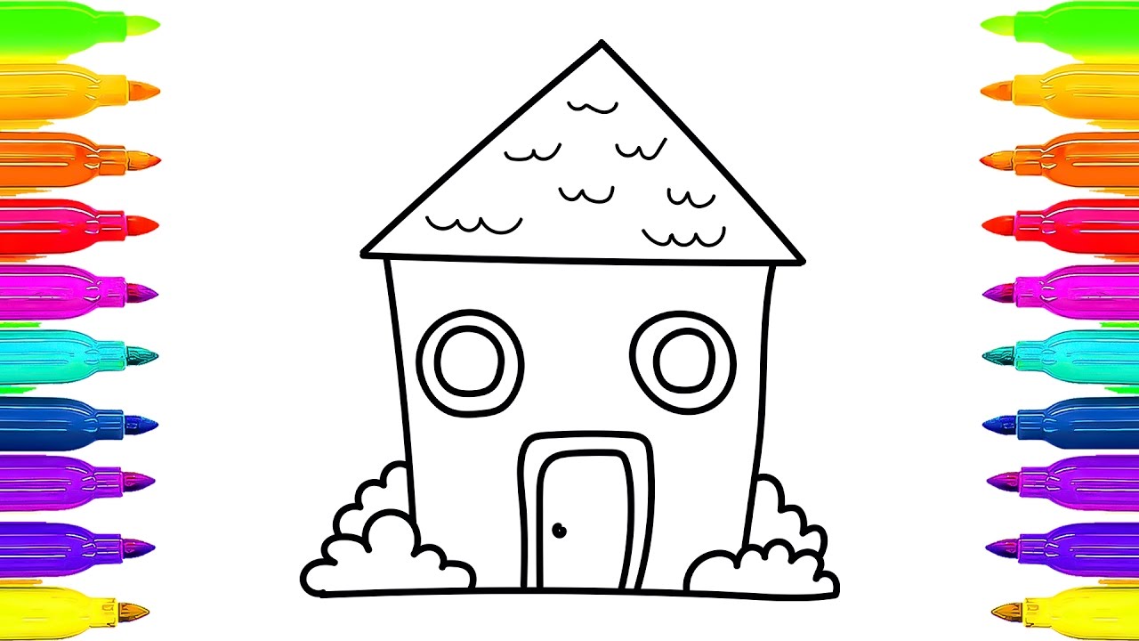 Cartoon House Drawing at GetDrawings | Free download