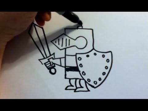 480x360 How To Draw A Knight