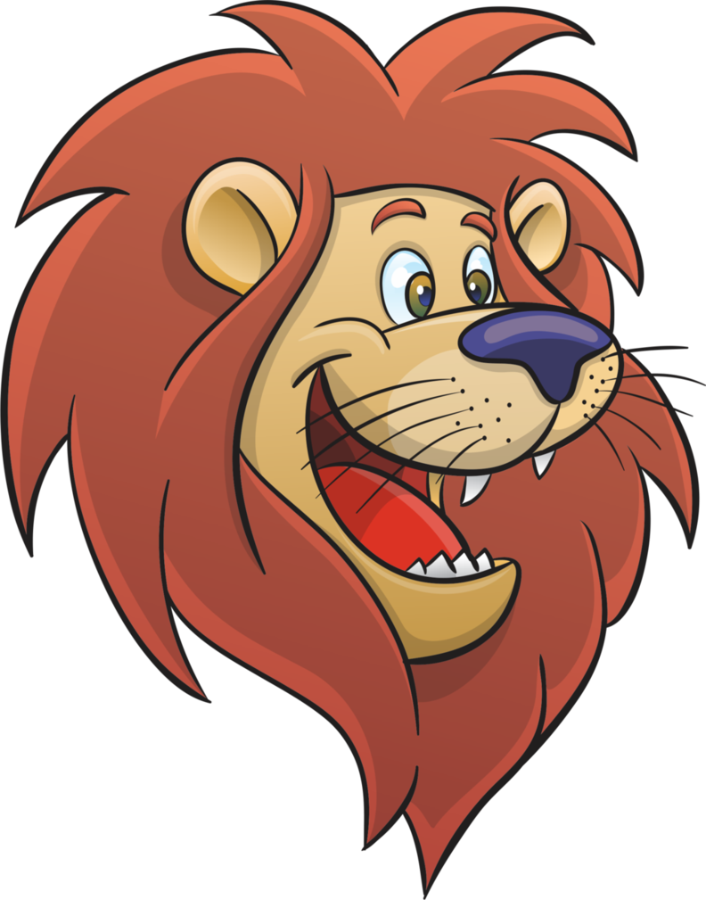 792x1009 Cartoon Lion Face By Alexmarques