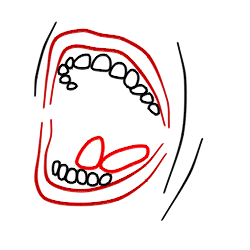 250x250 A Cartoon Mouth
