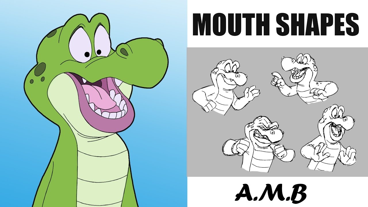 1280x720 2d Animation Cartoon Mouth Drawing