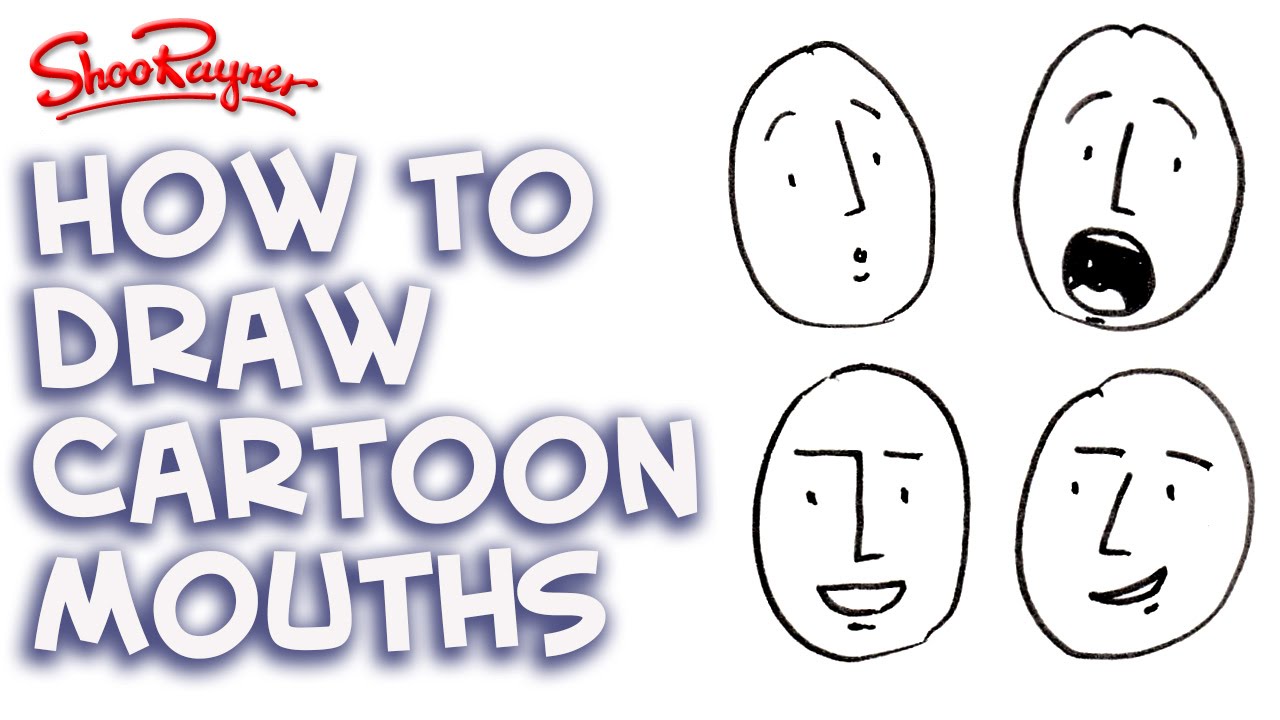 1280x720 How To Draw Cartoon Mouths