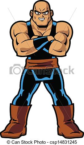 272x470 Anime Manga Muscle Man Eps Vector