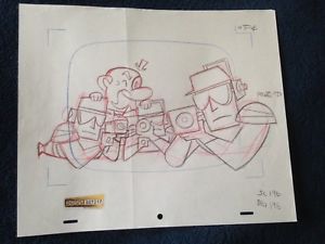 300x225 Original Production Drawing, Powerpuff Girls (Cartoon Network