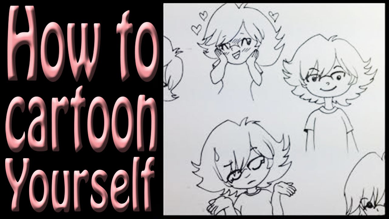 1280x720 How To Draw Yourself As A Cartoon