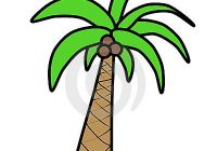 200x140 Simple A Cartoon Palm Tree How To Draw Palm Trees