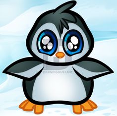 236x234 How To Draw An Easy Cartoon Penguin Toondraw Learn How To Draw