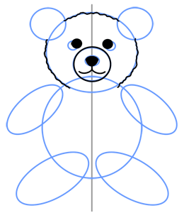 260x300 To Draw A Teddy Bear