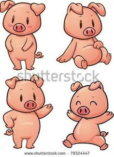 236x324 Cartoon Pig Face