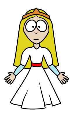250x400 Drawing A Cartoon Princess