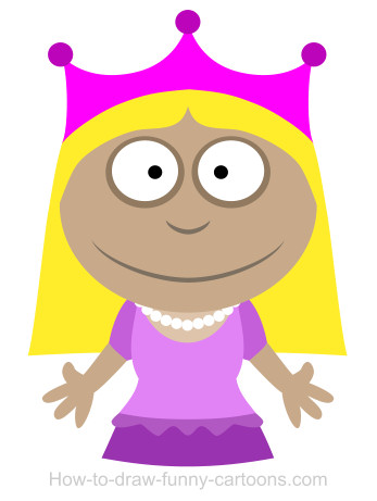 347x461 Drawing A Princess Cartoon
